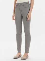 Tommy Jeans Jeansy Sylvia DW0DW17594 Szary Skinny Fit. Szare jeansy damskie Tommy Jeans, bez wzorów, z jeansu. Za 299.99 zł.