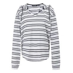 Bluza z kapturem V-neck damska Regatta Minerve. Białe bluzy damskie Regatta, m, bez wzorów, z bawełny, z kapturem. Za 109.05 zł.