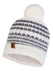 Buff Czapka w kolorze biało-szarym rozmiar: onesize. Białe czapki damskie Buff, bez wzorów, z materiału. Za 115.27 zł.