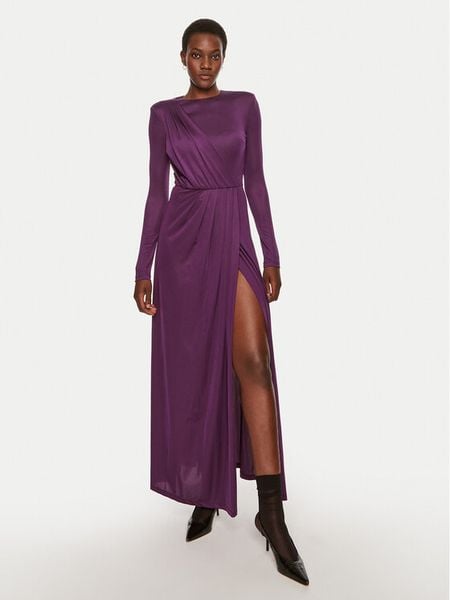 Silvian Heach Sukienka codzienna Gasnsky GPA24282VE Fioletowy Regular Fit. Fioletowe sukienki damskie Silvian Heach, bez wzorów, z syntetyku, bez ramiączek. Za 629.00 zł.