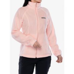 Bluza polarowa damska Columbia Benton Springs FZ. Czerwone bluzy damskie Columbia, xs, bez wzorów, z polaru, bez kaptura. W wyprzedaży za 179.00 zł.