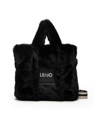 Liu Jo Torebka M Tote TF5270 E0374 Czarny. Czarne torebki klasyczne damskie Liu Jo, z materiału, bez dodatków. Za 399.99 zł.