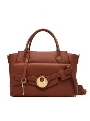 LOVE MOSCHINO Torebka JC4277PP0PKS0208 Brązowy. Brązowe kuferki damskie Love Moschino, ze skóry, bez dodatków. Za 1,029.00 zł.