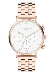 Liebeskind Chronograf w kolorze różowozłoto-białym rozmiar: onesize. Białe, analogowe zegarki damskie Liebeskind, ze stali. Za 522.14 zł.