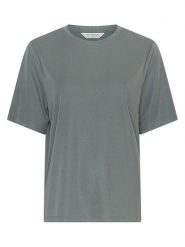 MOSS COPENHAGEN Koszulka "Jacey" w kolorze szarym rozmiar: M/L. Szare bluzki damskie Moss Copenhagen, l, bez wzorów, bez kołnierzyka, bez ramiączek. Za 124.45 zł.
