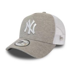 Czapka z daszkiem New Era 9FORTY New York Yankees Jersey Trucker 12381106. Szare czapki z daszkiem damskie New Era, bez wzorów, z jersey. Za 136.00 zł.
