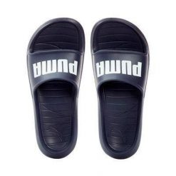 Klapki basenowe dla dorosłych Puma Divecat v2. Czarne klapki damskie Puma, bez wzorów, z materiału, bez obcasa, bez zapięcia. Za 175.00 zł.