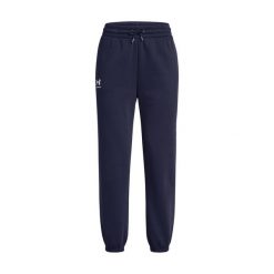 Damski dres Under Armour Icon Fleece Jogger w kolorze niebieskim. Białe spodnie dresowe damskie Under Armour, bez wzorów, z bawełny. Za 340.99 zł.