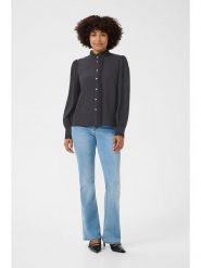 Cream Bluzka w kolorze czarnym rozmiar: 42. Czarne bluzki damskie Cream, bez wzorów, bez kołnierzyka, bez ramiączek. Za 125.85 zł.