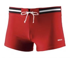 Beco bokserki kąpielowe czerwone. Białe bokserki damskie 47 Brand, bez wzorów, z elastanu. Za 225.99 zł.