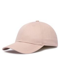 Czapka z daszkiem Guess. Czerwone czapki z daszkiem damskie Guess, z aplikacjami. Za 194.99 zł.