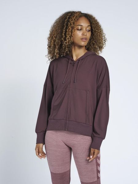Bluza z kapturem Hummel hmlluise loose. Brązowe bluzy damskie Hummel, s, bez wzorów, z jersey, z kapturem. Za 217.90 zł.