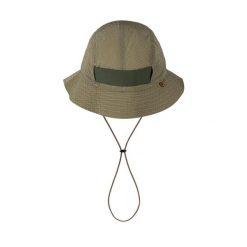 Kapelusz BUFF GO BUCKET HAT SOLID. Brązowe kapelusze damskie Buff, bez wzorów, sportowe. Za 158.94 zł.