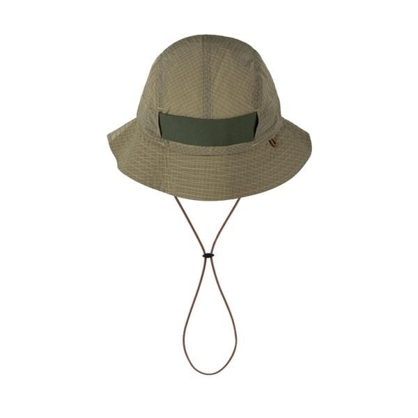 Kapelusz BUFF GO BUCKET HAT SOLID. Brązowe kapelusze damskie Buff, bez wzorów, sportowe. Za 158.94 zł.