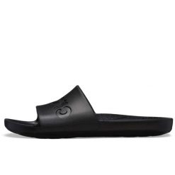 Kapcie Crocs Crocs Slide Dorosłych. Czarne kapcie damskie Crocs, z materiału. Za 139.99 zł.
