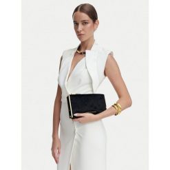 Torebka Elisabetta Franchi. Czarne torebki wieczorowe damskie Elisabetta Franchi, bez wzorów, bez dodatków. Za 1,459.00 zł.