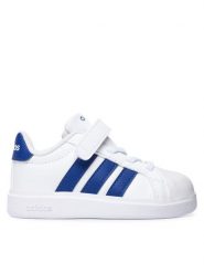Adidas Sneakersy Streettalk KJ9596 Biały. Białe buty sportowe chłopięce Adidas, ze skóry, bez zapięcia. Za 179.99 zł.