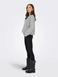 ONLY Kardigan w kolorze szarym rozmiar: S. Szare kardigany damskie Only, s, bez wzorów, ze splotem. Za 118.28 zł.