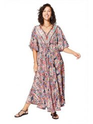 Aller Simplement Sukienka ze wzorem rozmiar: 34/36. Sukienki damskie Aller Simplement, bez wzorów, bez ramiączek. Za 78.99 zł.