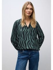 Cecil Bluzka w kolorze zielonym rozmiar: 40. Zielone bluzki damskie Cecil, bez wzorów, z wiskozy, bez kołnierzyka, bez ramiączek. Za 143.56 zł.