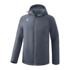 Kurtka zimowa Erima Team Szara Junior. Szare kurtki damskie Erima, na zimę, s, bez wzorów, z materiału, bez kaptura. Za 398.99 zł.