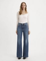 Levi's Dżinsy - Flared fit - w kolorze niebieskim rozmiar: W29/L30. Niebieskie jeansy damskie Levi's, z podwyższonym stanem. Za 224.95 zł.