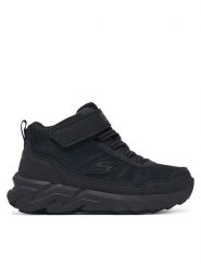 Skechers Sneakersy Elite Sport Tread - Aquavek HI 406336L/BBK Czarny. Czarne buty sportowe chłopięce Skechers, ze skóry, bez zapięcia. Za 289.99 zł.