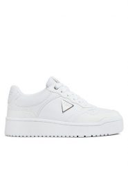 Guess Sneakersy Miram FLPMIR ELE12 Biały. Białe obuwie sportowe damskie Guess, ze skóry, bez zapięcia. Za 369.99 zł.