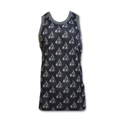 Koszulka sportowa Nike Giannis Antetokounmpo All Over Print Tank Top. Czarne koszulki sportowe damskie Nike, bez wzorów, bez ramiączek, do koszykówki. Za 168.00 zł.