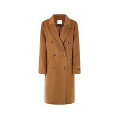 Płaszcz damski Pepe Jeans Beth. Brązowe płaszcze damskie Pepe Jeans, na zimę, m, bez wzorów, z jeansu, bez kaptura. Za 790.30 zł.