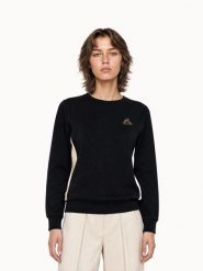 Bluza damska Le Coq Sportif Noel. Brązowe bluzy damskie le coq sportif, xs, bez wzorów, z bawełny, bez kaptura. Za 311.50 zł.