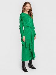 Zadig&Voltaire Sukienka codzienna Ritana WWDR01167 Zielony Regular Fit. Zielone sukienki damskie Zadig&Voltaire, bez wzorów, z jedwabiu, bez ramiączek. Za 4,119.00 zł.
