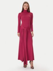 Bardot Sukienka wieczorowa Alix 59467DB Bordowy Regular Fit. Czerwone sukienki damskie Bardot, bez wzorów, z syntetyku, wizytowe, bez ramiączek. Za 549.99 zł.