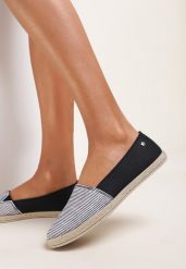 Czarne Espadryle Loving Tonight. Czarne espadryle damskie Renee, bez wzorów, bez obcasa, na płaskiej podeszwie. Za 44.99 zł.
