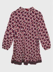 Tommy Hilfiger Sukienka codzienna Monogram KG0KG06886 Kolorowy Regular Fit. Sukienki dziewczęce Tommy Hilfiger, bez wzorów, z wiskozy, bez ramiączek, proste. Za 449.99 zł.