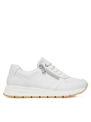Remonte Sneakersy D2G01-80 Biały. Białe obuwie sportowe damskie Remonte, z materiału, bez zapięcia. Za 419.99 zł.