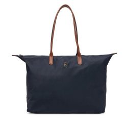 Torebka Tommy Hilfiger. Niebieskie torebki klasyczne damskie Tommy Hilfiger, bez dodatków. Za 399.99 zł.