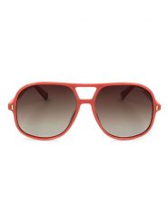 Polaroid Okulary przeciwsłoneczne unisex w kolorze czerwonym rozmiar: 57. Czerwone okulary przeciwsłoneczne damskie Polaroid. Za 139.95 zł.