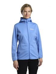 Jack Wolfskin Kurtka funkcyjna "Feldberg" w kolorze błękitnym rozmiar: M. Niebieskie kurtki sportowe damskie Jack Wolfskin, m, bez wzorów, bez kaptura. Za 254.74 zł.