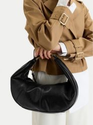 GINO ROSSI Torebka EO-LDA8806-1 Czarny. Czarne torebki klasyczne damskie Gino Rossi, z materiału, bez dodatków. Za 249.99 zł.