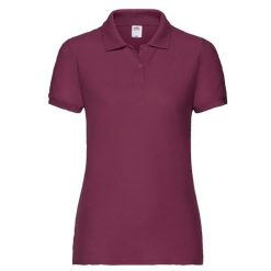 Koszulka Polo Damska 65/35. Brązowe koszulki sportowe damskie Fruit of the Loom, xs, bez wzorów, bez ramiączek. Za 53.99 zł.