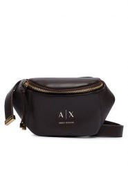 Armani Exchange Nerka XW002655 AF19902 U6032 Brązowy ciemny. Brązowe nerki i saszetki damskie Armani Exchange, bez wzorów, ze skóry. Za 454.99 zł.