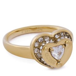 Pierścionek Guess. Żółte pierścionki damskie Guess, złote. Za 199.99 zł.