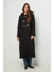 L'armoire de Suzette Płaszcz przejściowy w kolorze czarnym rozmiar: 34. Czarne płaszcze damskie L'armoire de Suzette, l, bez wzorów, bez kaptura. Za 152.99 zł.