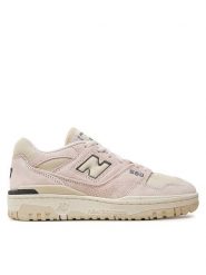 New Balance Sneakersy BBW550RC Różowy. Czerwone obuwie sportowe damskie New Balance, ze skóry, bez zapięcia. Za 439.99 zł.
