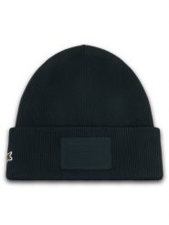 Lacoste Czapka RB9885 Zielony ciemny. Zielone czapki damskie Lacoste, na zimę, bez wzorów, z bawełny. Za 239.99 zł.