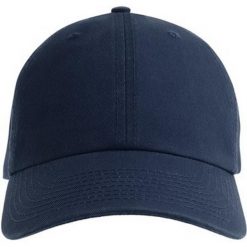 6panelowa Czapka Z Daszkiem Z Bawełny Organicznej Dla Dorosłych Unisex. Niebieskie czapki z daszkiem damskie ATLANTIS, bez wzorów, z bawełny. Za 66.99 zł.
