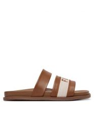 Furla Klapki Tide YL11TID BX0070 PT 0213S Brązowy. Brązowe klapki damskie Furla, bez wzorów, ze skóry, bez obcasa, bez zapięcia. Za 989.99 zł.