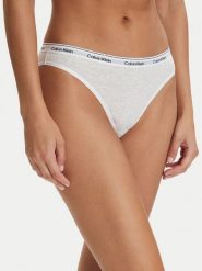 Calvin Klein Underwear Figi klasyczne 000QD5044E Szary. Szare figi Calvin Klein Underwear, bez wzorów, z bawełny. Za 79.99 zł.