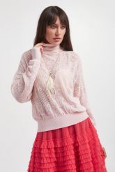 Golf damski TWINSET. Golfy damskie Twinset Milano, s, bez wzorów, bez ramiączek. W wyprzedaży za 623.07 zł.